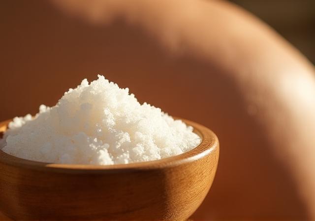 Impacchi al sale marino su pelle