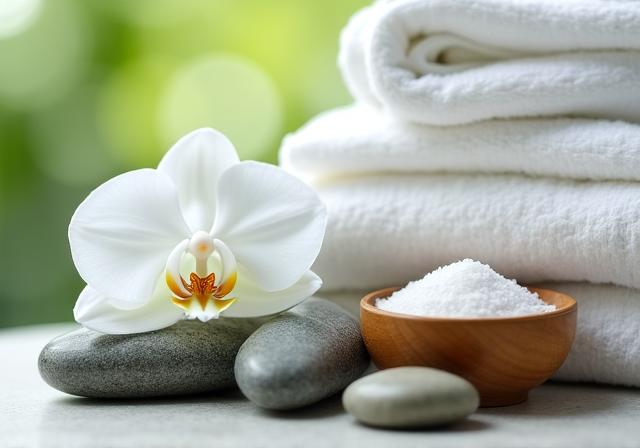 Particolari rilassanti della nostra area benessere