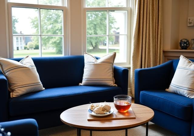 Lounge con tisane marine